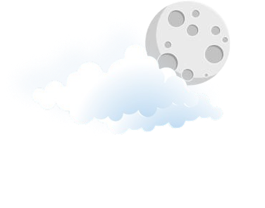 cloud moon